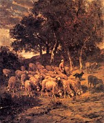 A Shepherdess and her Flock